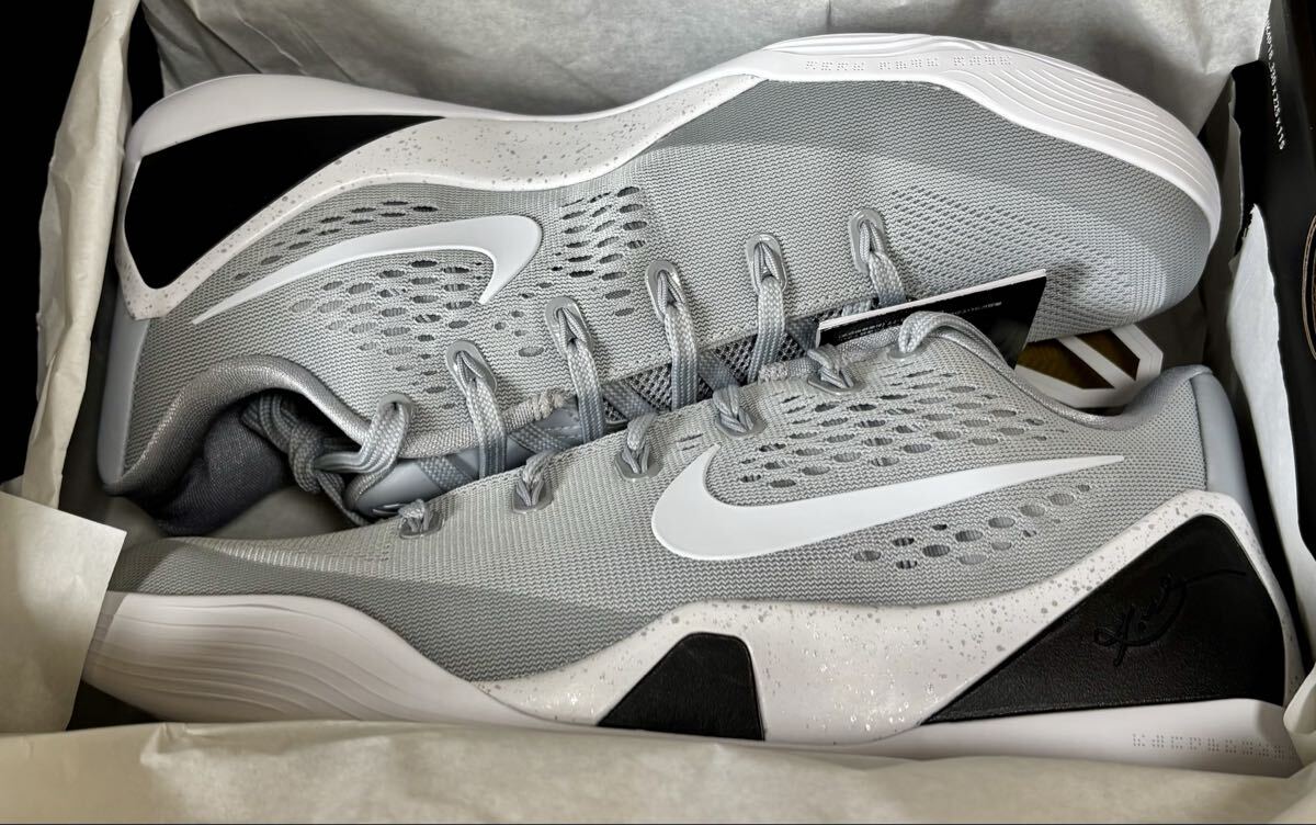 Nike☆Kobe 9☆Elite Low EM Protro☆Wolf Grey/White☆ナイキ☆コービー9☆プロトロ☆ウルフグレー☆28.5cm☆US10.5☆新品未使用_画像2