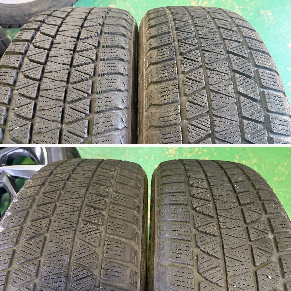 レクサス RX 20系 純正 オプション ホイール 235/55R20ブリザック DM-V3 スタッドレスタイヤ 4本セット 8J+30 PCD114.3 5H 20インチ OP_画像10