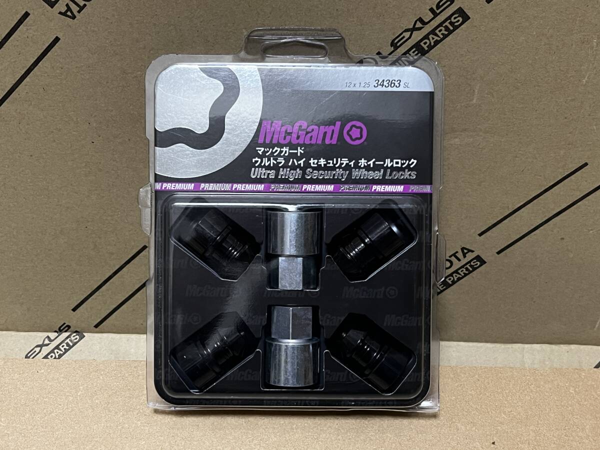 ★未使用 McGard 12×1.25 34363SL ハイセキュリティ ホイールナット ロックナット★_画像1