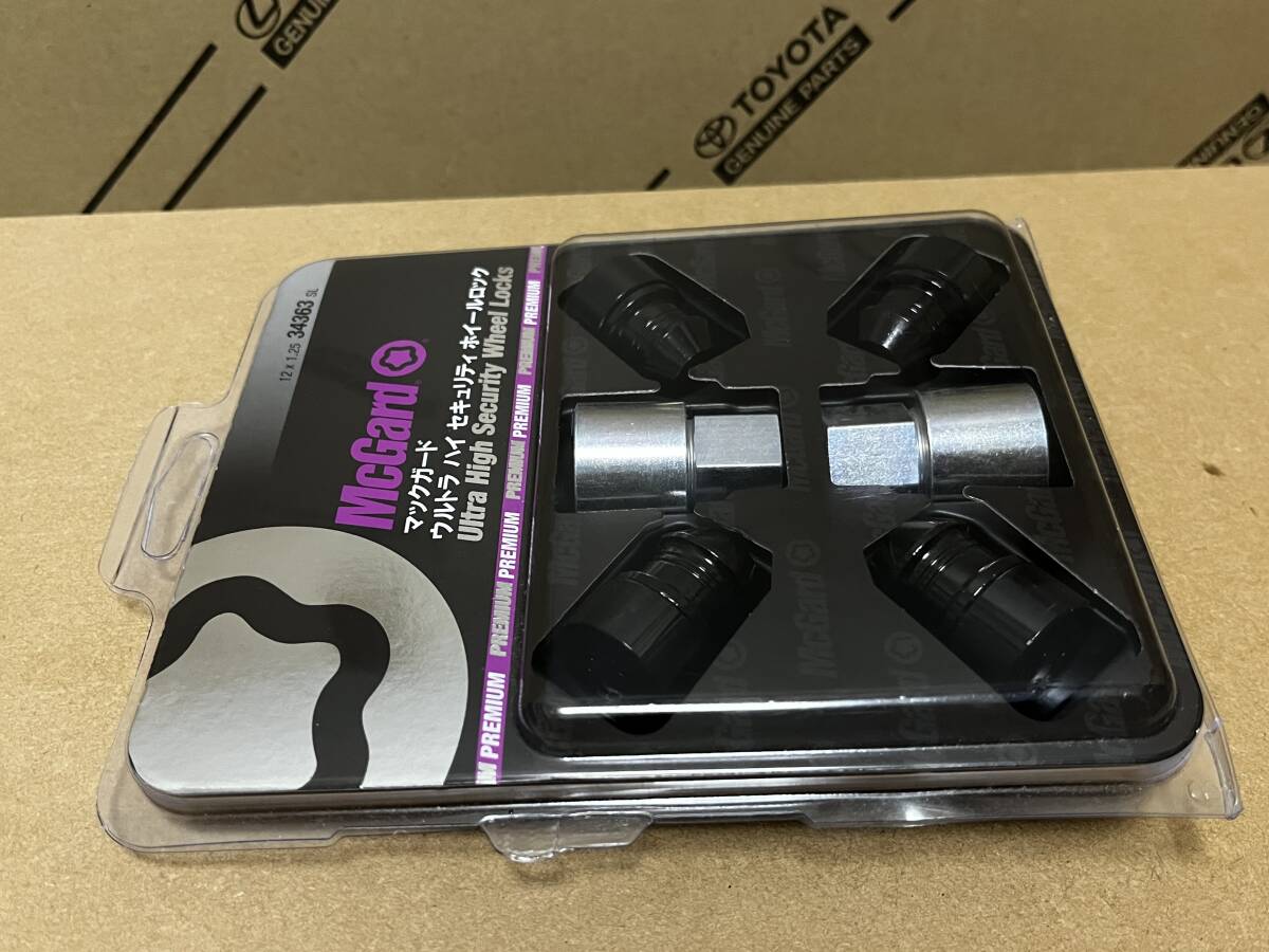 ★未使用 McGard 12×1.25 34363SL ハイセキュリティ ホイールナット ロックナット★_画像3