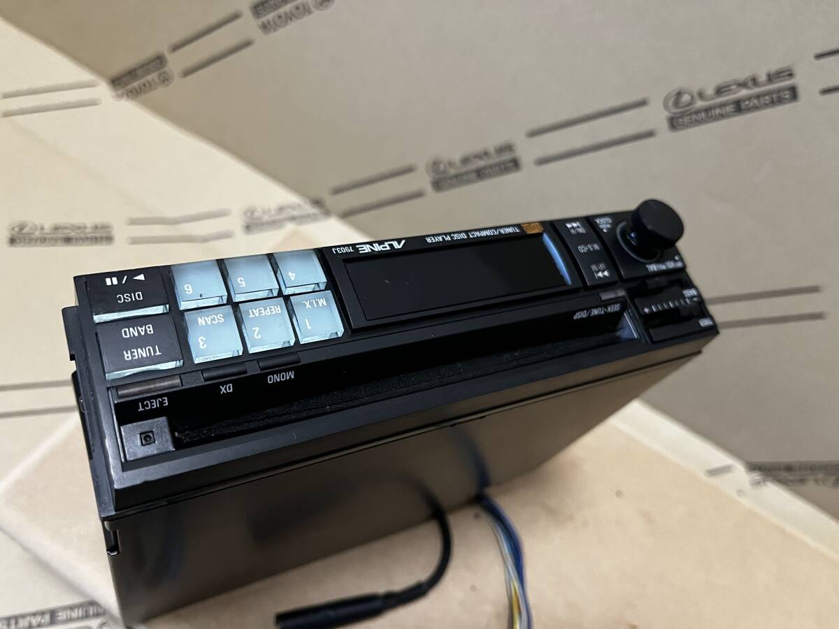 ★ALPINE 7903J アンプレスCDプレーヤー ジャンク品★_画像6