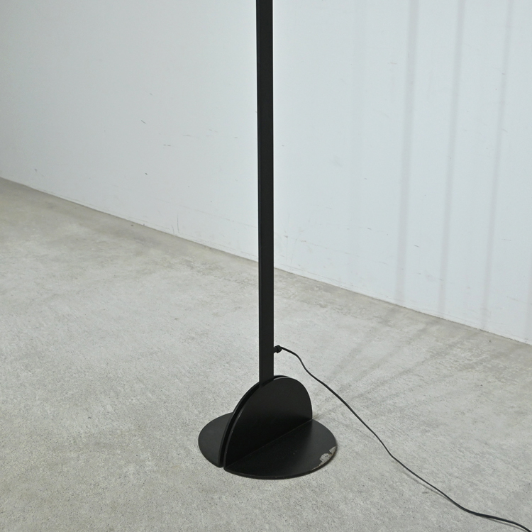 イタリア A.V.Mazzega ムラーノガラス×アイアン フロアスタンド 2灯 70年代ヴィンテージ/ヤマギワ カッシーナ ジオポンティ ポストモダン _画像5