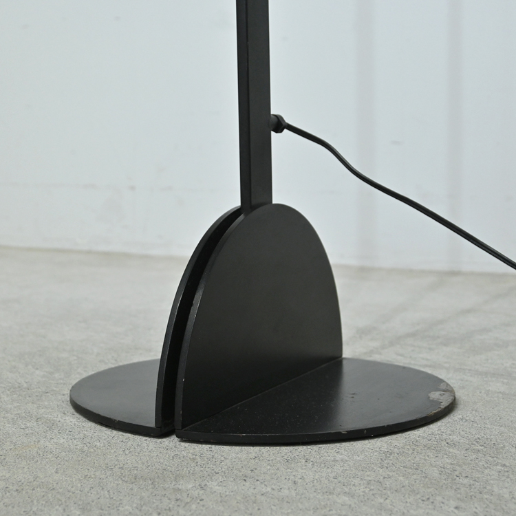 イタリア A.V.Mazzega ムラーノガラス×アイアン フロアスタンド 2灯 70年代ヴィンテージ/ヤマギワ カッシーナ ジオポンティ ポストモダン _画像7