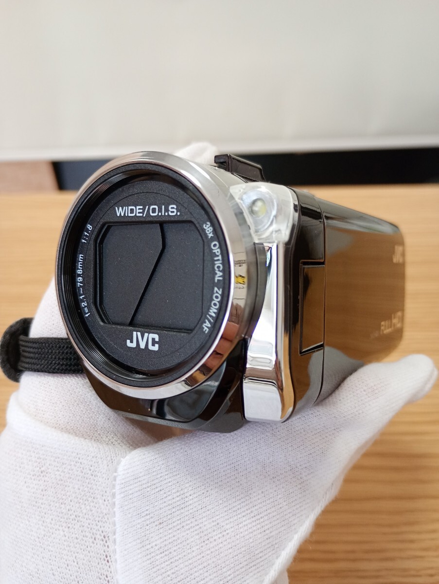 【100円スタート】JVC　ビデオカメラ　エブリオ　デジタルビデオカメラ　GZ-E765　Everio　動作未確認 JVCケンウッド　美品_画像9