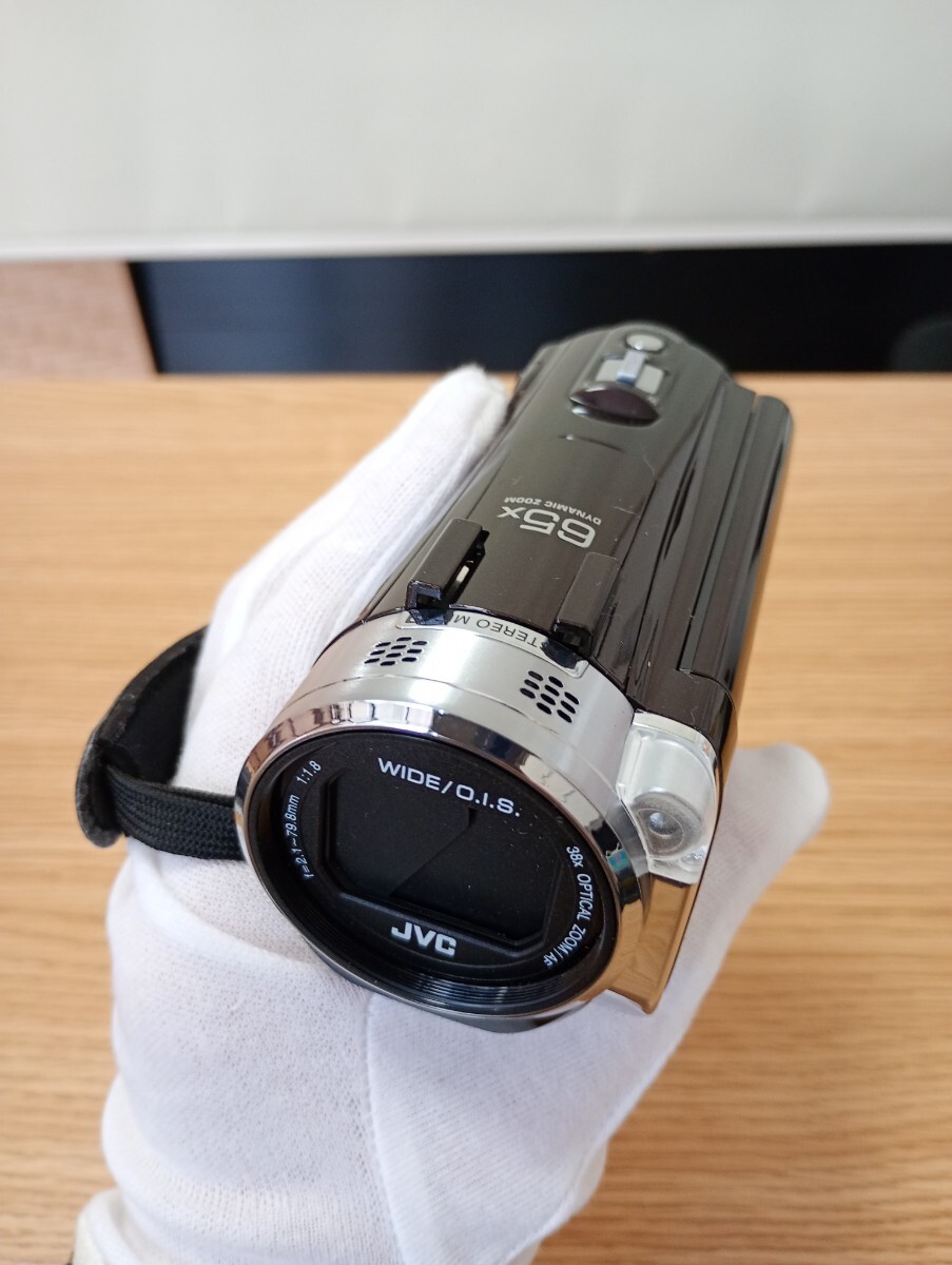 【100円スタート】JVC　ビデオカメラ　エブリオ　デジタルビデオカメラ　GZ-E765　Everio　動作未確認 JVCケンウッド　美品_画像10