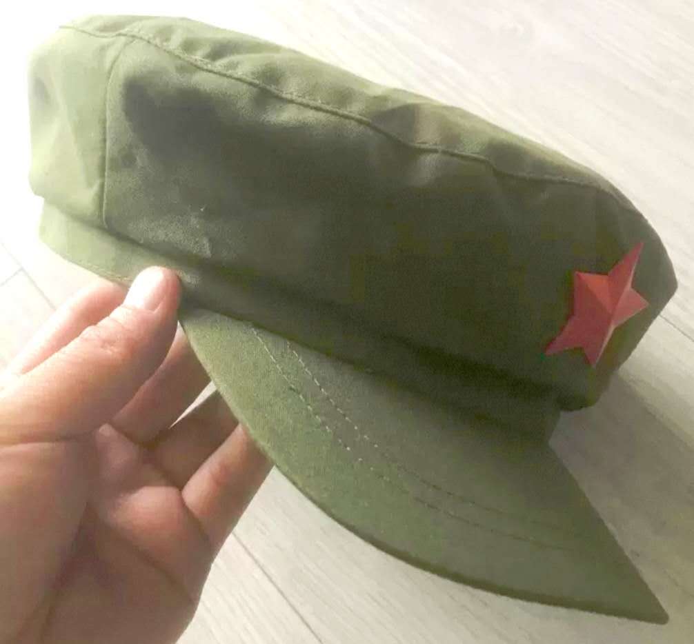 中国軍65式帽子「実物」　未使用品_画像1