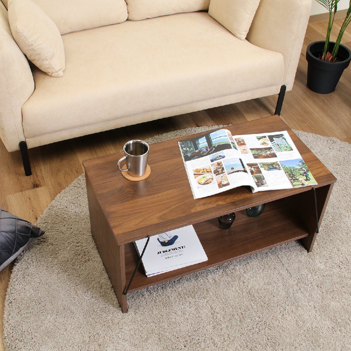  бесплатная доставка простой стол верстак боковой стол living стол письменный стол низкий стол инструмент не необходимо ширина 80. глубина 42cm высота 40cm средний Brown новый товар 