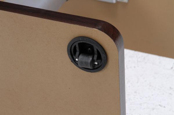  бесплатная доставка / подниматься и опускаться тип центральный стол высота 42.5~56.5cm газ давление тип с роликами . living верх и низ подъёмник стол ширина 90cm глубина 50cm Brown / новый товар 