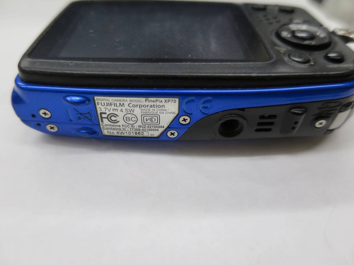 (ジャンク品)デジタルカメラ FUJIFILM　FINEPIX　XP70 単品_画像4