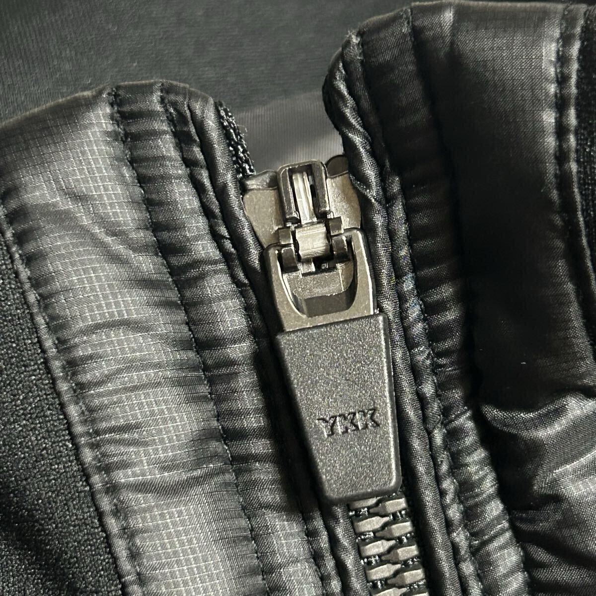 未使用級/L相当◎マスターバニーエディション MASTER BUNNY EDITION ハイブリッド ダウンジャケット 袖切替 ゴルフ 近年 2023 Wジップ 5_画像7