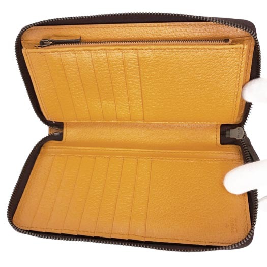 グッチ ネオヴィンテージ ラウンドファスナー長財布 GGスプリーム ベージュ 473953 GUCCI 横浜BLANC_画像3