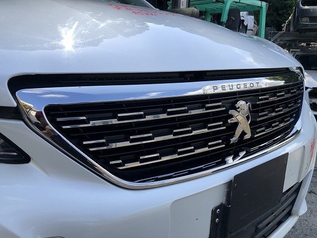プジョー 308SW ブルーHDi T9 2019年 T9WYH01 フロントバンパー (在庫No:525836) (7729)_画像9