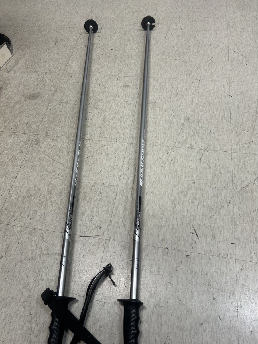 スキーストック　120長さセンチ　kizaki スーパーグレート_画像1