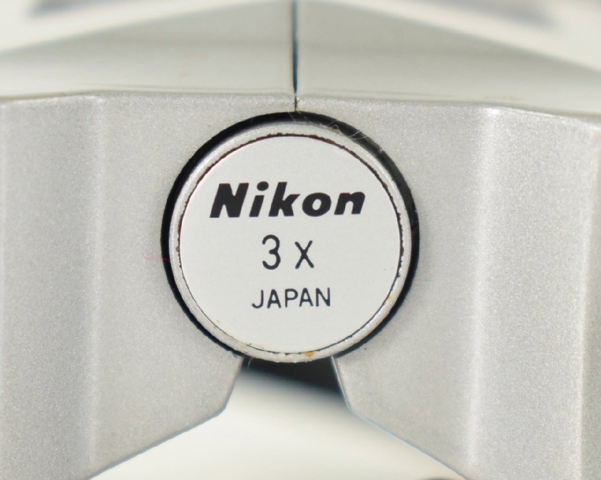 Z133 【泉美】Nikon ニコン スポーツグラス 3× 双眼鏡 バードウォッチング ケース・共箱入_画像8