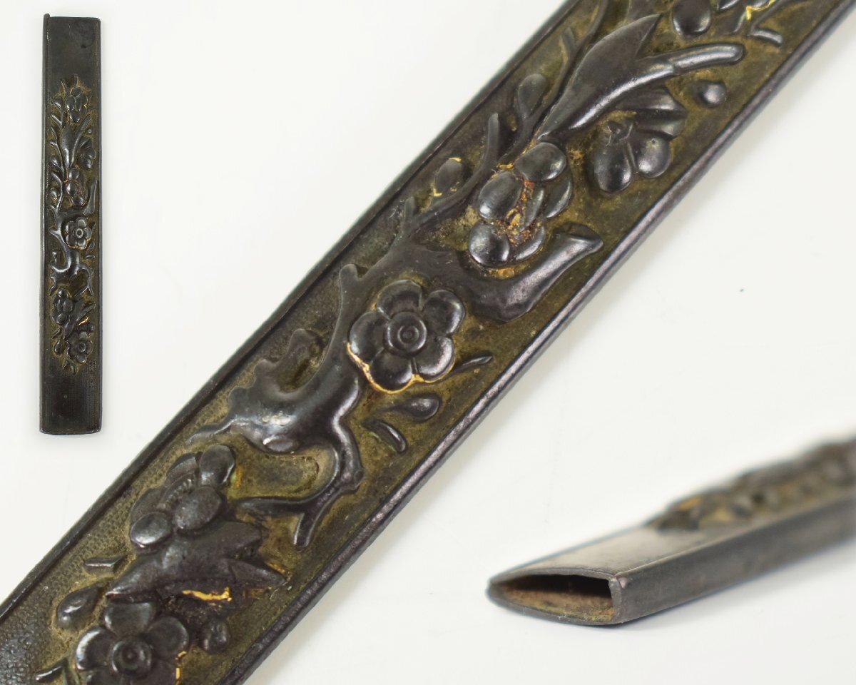 Z654 [ Izumi прекрасный ] слива цветочный принт маленький рисунок меч принадлежности доспехи 