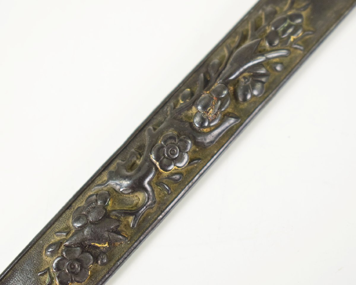 Z654 [ Izumi прекрасный ] слива цветочный принт маленький рисунок меч принадлежности доспехи 