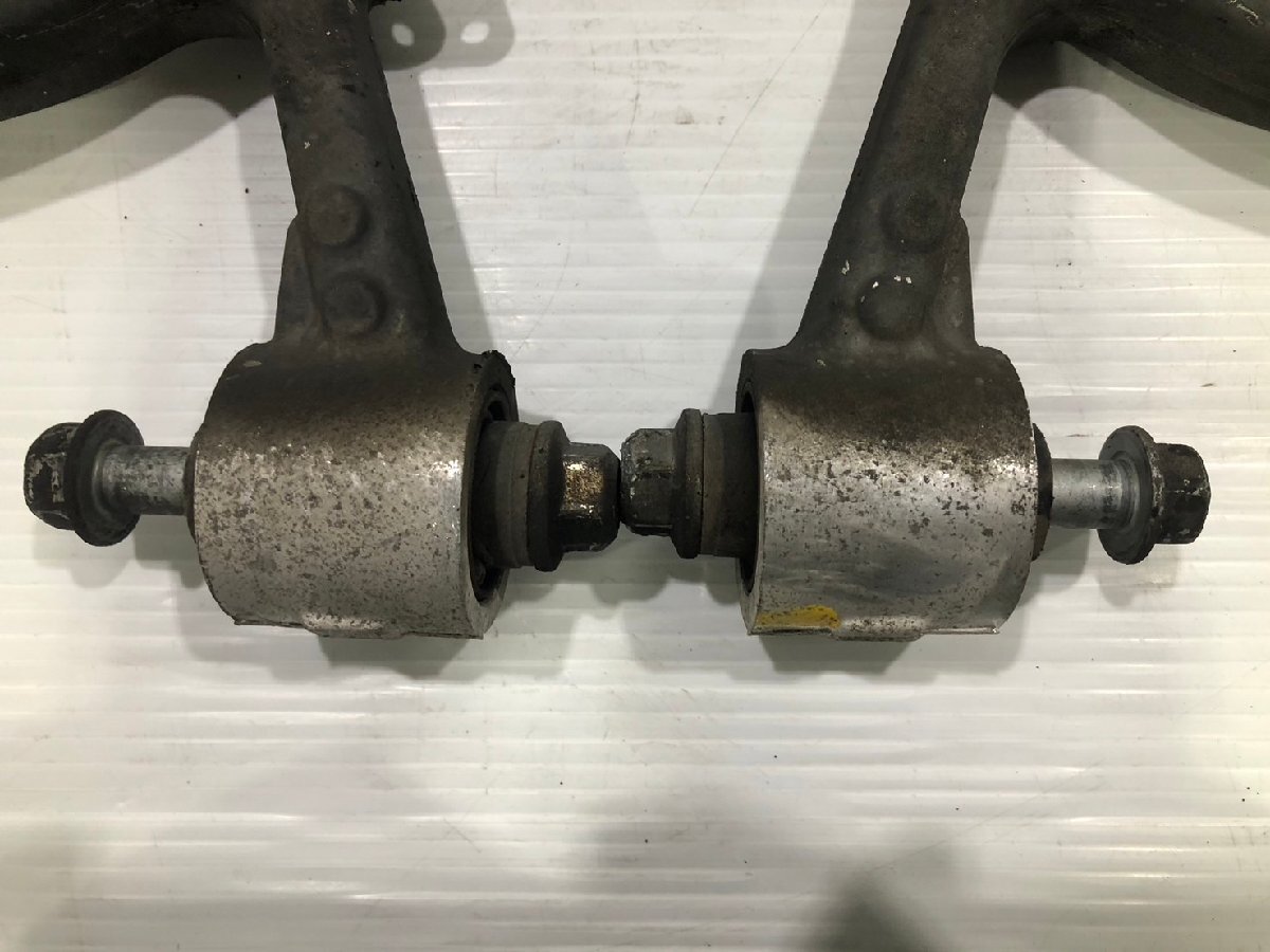 【店舗引取歓迎】スバル レガシィ B4 アプライドF BL5 6MT 後期 純正 フロント ロアアーム ロワ アーム 左右 セット アルミ BP5 L棚_画像5