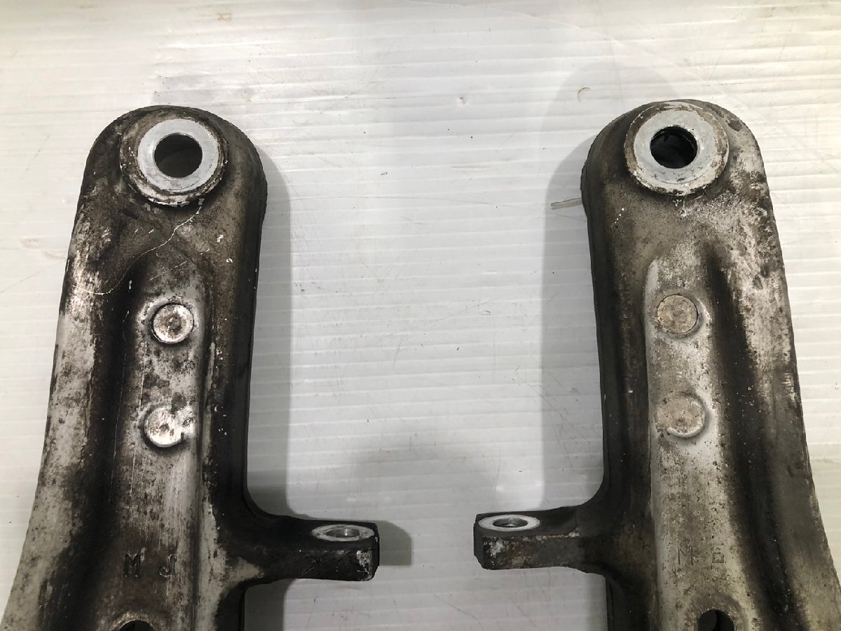 【店舗引取歓迎】スバル レガシィ B4 アプライドF BL5 6MT 後期 純正 フロント ロアアーム ロワ アーム 左右 セット アルミ BP5 L棚_画像7
