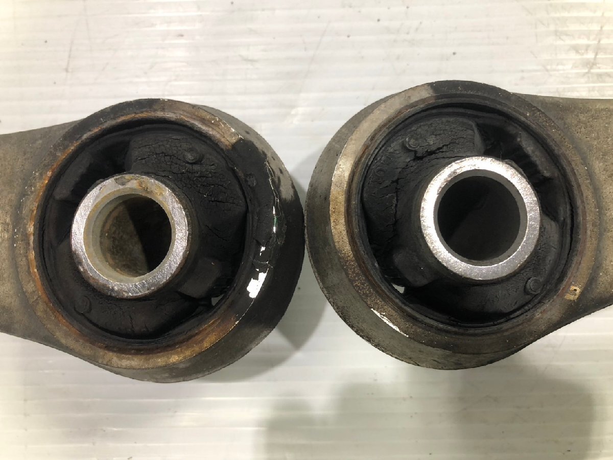 【店舗引取歓迎】スバル レガシィ B4 アプライドF BL5 6MT 後期 純正 フロント ロアアーム ロワ アーム 左右 セット アルミ BP5 L棚_画像9