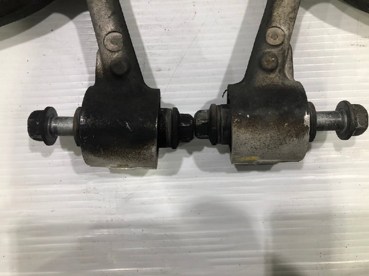 【店舗引取歓迎】スバル レガシィ B4 アプライドF BL5 6MT 後期 純正 フロント ロアアーム ロワ アーム 左右 セット アルミ BP5 L棚_画像6