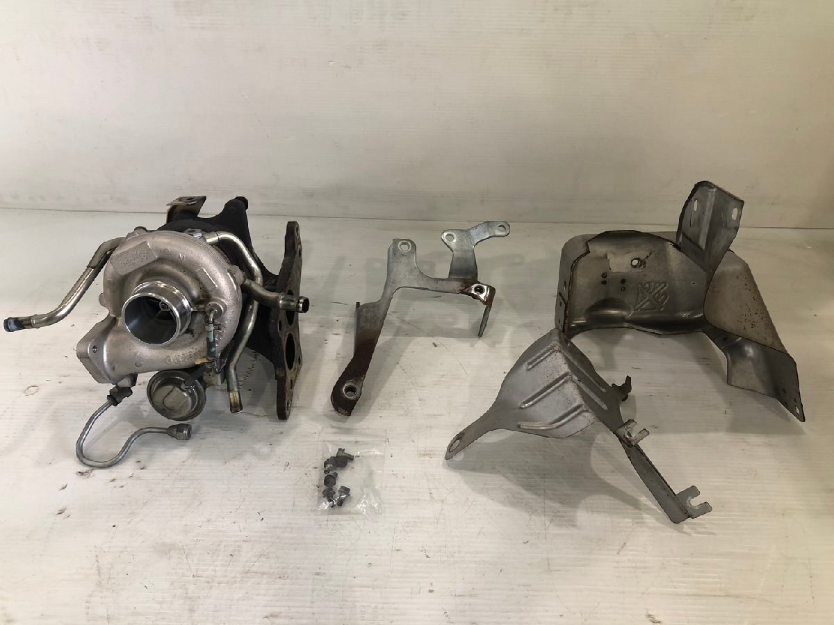 ★希少!?★ スバル レガシィ B4 スペックB GT BL5 F型 後期 6MT 純正 タービン 遮熱板 セット VF45 0807 RHF5H 14411AA650 BP5 EJ20 L_画像1