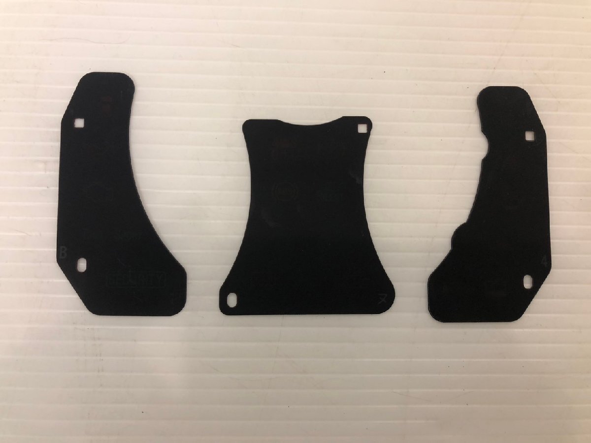 ★送料無料!!★ 三菱 GTO ツインターボ MR Z15A 6MT 純正 メーターパネル 警告灯 3枚 セット　4_画像1