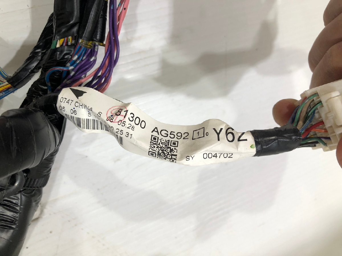 スバル レガシィ GTスペックB 後期 F型 BL5 プッシュスタート車 室内 ダッシュボード ハーネス 配線 カプラー ヒューズボックス BP5 12_画像6