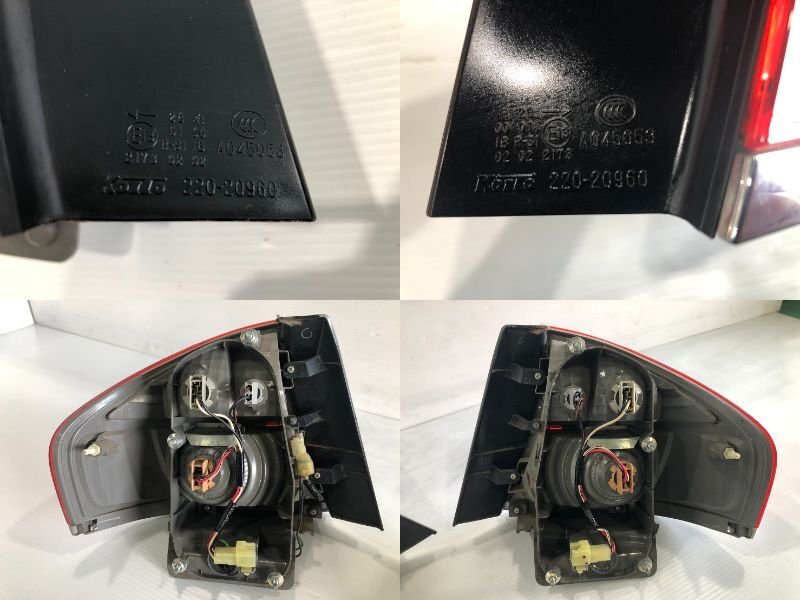 スバル レガシィ B4 F型 BL5 後期 純正 テールライト テールランプ レンズ 左右 セット KOITO 220-20960 LED ハイフラ リレー セット 12_画像7
