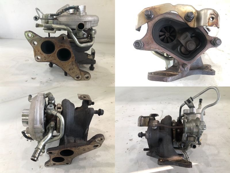 ★希少!?★ スバル レガシィ B4 スペックB GT BL5 F型 後期 6MT 純正 タービン 遮熱板 セット VF45 0807 RHF5H 14411AA650 BP5 EJ20 L_画像8