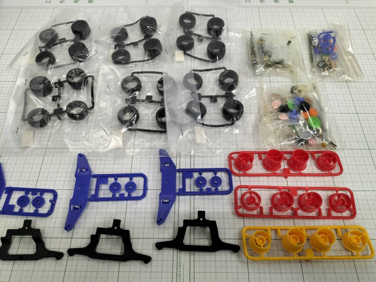 タミヤ　ミニ四駆　パーツセット　TAMIYA　タイヤ　ホイール　グレードアップパーツ　_画像2