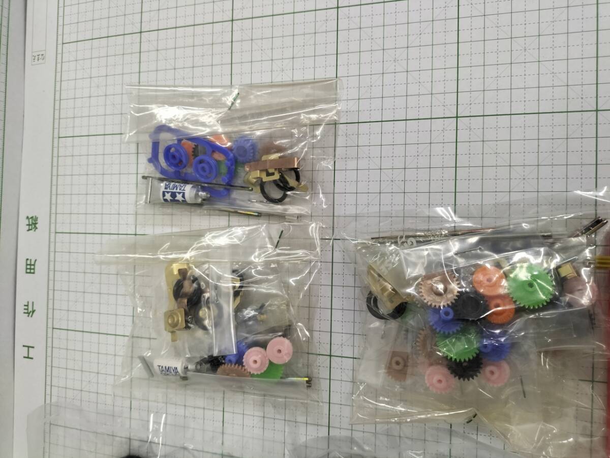 タミヤ　ミニ四駆　パーツセット　TAMIYA　タイヤ　ホイール　グレードアップパーツ　_画像4