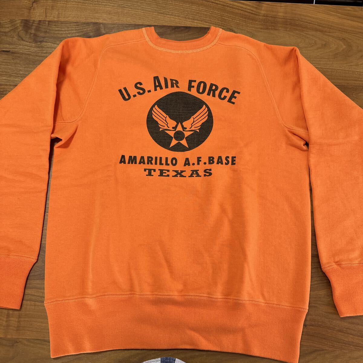 Buzz Ricksons バズリクソンズ U.S. ARMY AIR FORCES セットイン スウェット（トレーナー）② sizeＬ_画像1