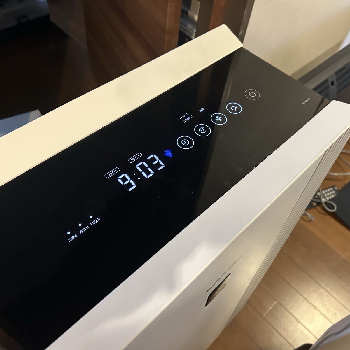  низкая цена старт! почти не использовался! пол класть type "plasma cluster" система очищения воздуха ионами очиститель воздуха FU-M1400-W фильтр и т.п. не использовался!