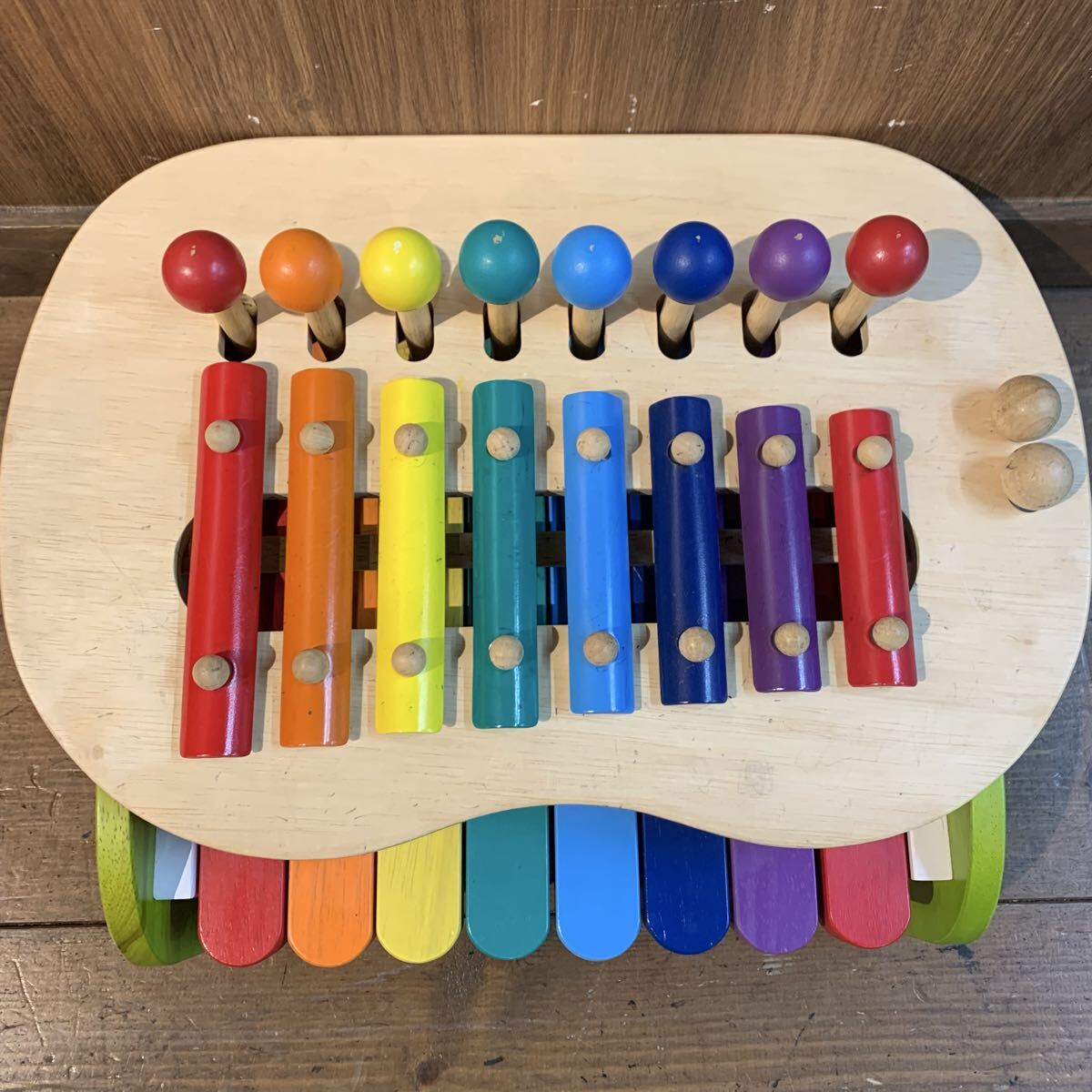 木琴 知育玩具 森のメロディーメーカー エドインター_画像4