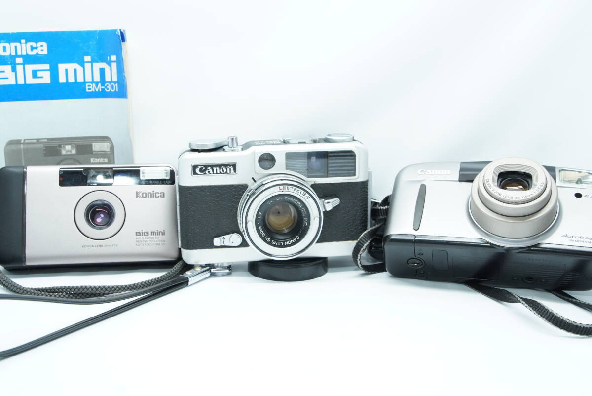フィルムカメラ まとめ売り Konica Big mini & canon demi ee17 & Autoboy s_画像5