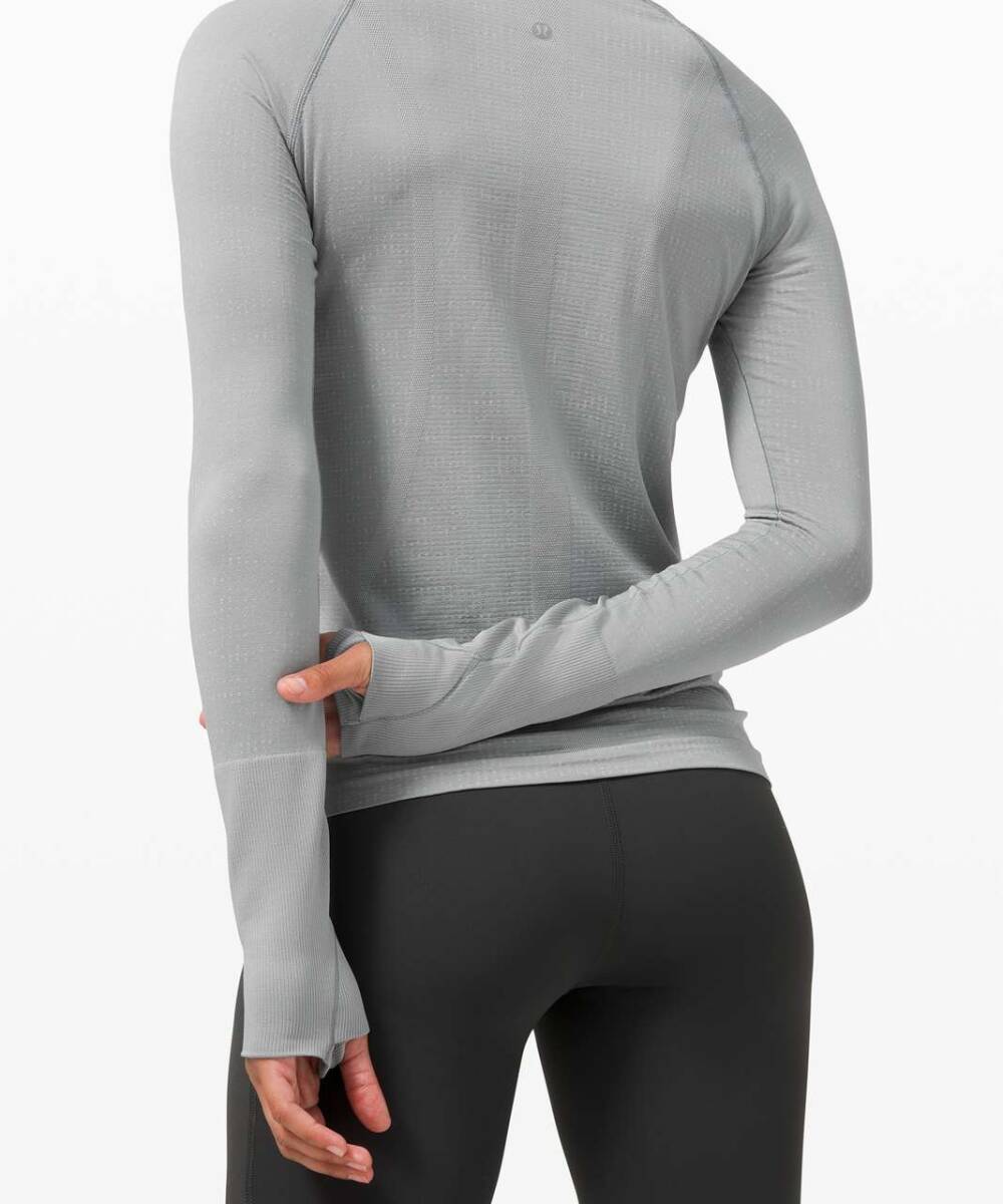 ルルレモン lululemon Swiftly Tech Long Sleeve 2.0 サイズ10 超美品☆ ロングスリーブ 長袖Ｔシャツ_画像9