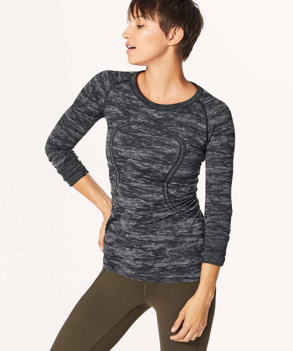 ルルレモン lululemon Swiftly Tech Long Sleeve Crew サイズ6 超美品☆※説明ご参照 長袖Ｔシャツ ロングスリーブ_画像8