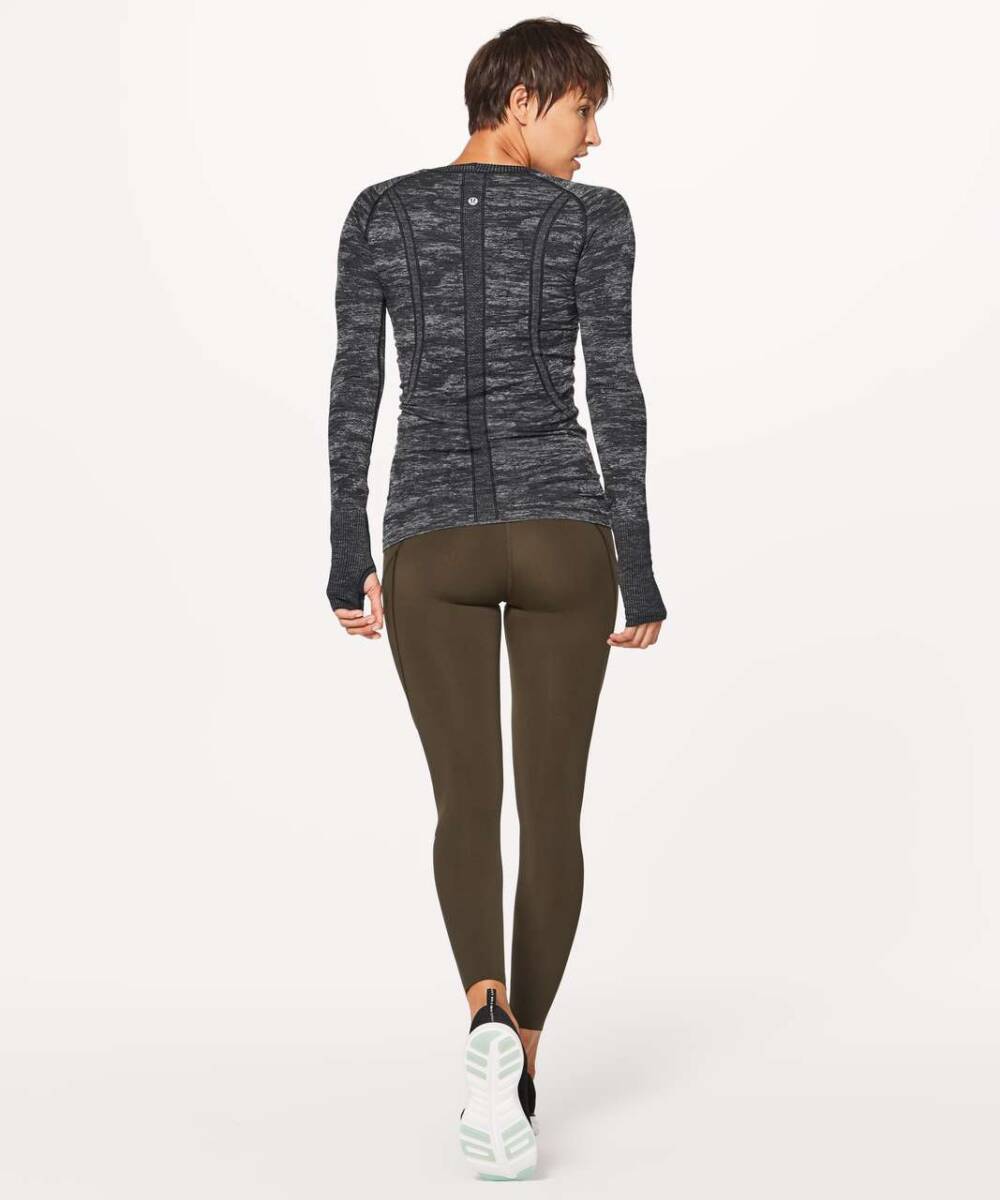 ルルレモン lululemon Swiftly Tech Long Sleeve Crew サイズ6 超美品☆※説明ご参照 長袖Ｔシャツ ロングスリーブ_画像9