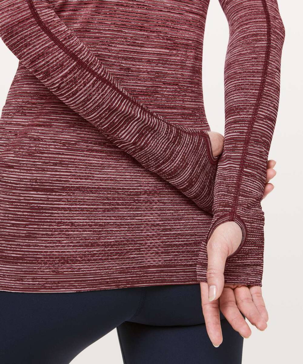 ルルレモン lululemon Swiftly Tech Long Sleeve Crew サイズ12 超美品☆ 長袖Ｔシャツ ロングスリーブ_画像10