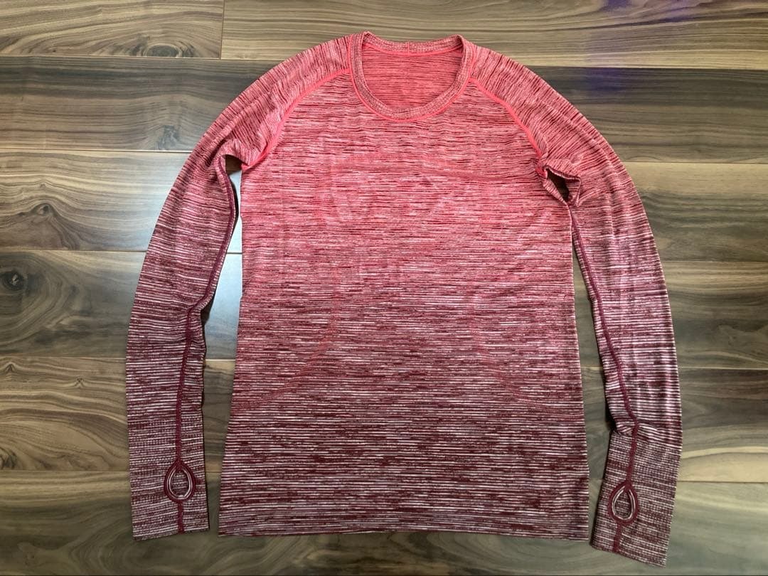 ルルレモン lululemon Swiftly Tech Long Sleeve Crew サイズ12 超美品☆ 長袖Ｔシャツ ロングスリーブ_画像1