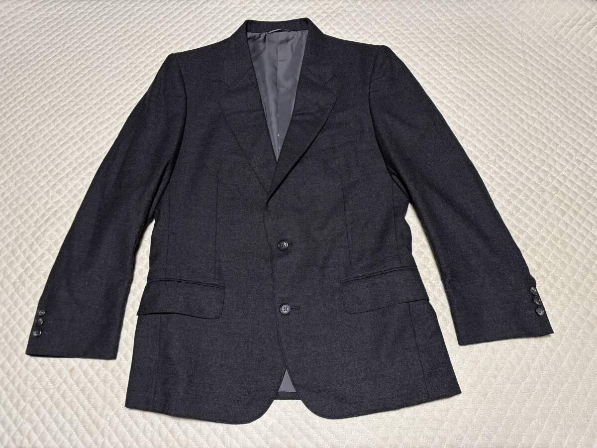 Christian Dior ディオール ビンテージ MONSIEUR ブランド品 ジャケット スーツ Sサイズ ウール生地 36インチ paris US UK テーラード _画像3