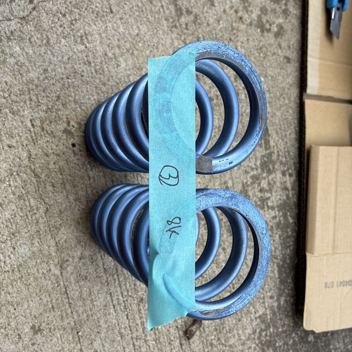 ID60 205mm Swift スイフト 直巻スプリング スプリング バネ HYPERCO ハイパコ ID59 ID58 200mm_画像5