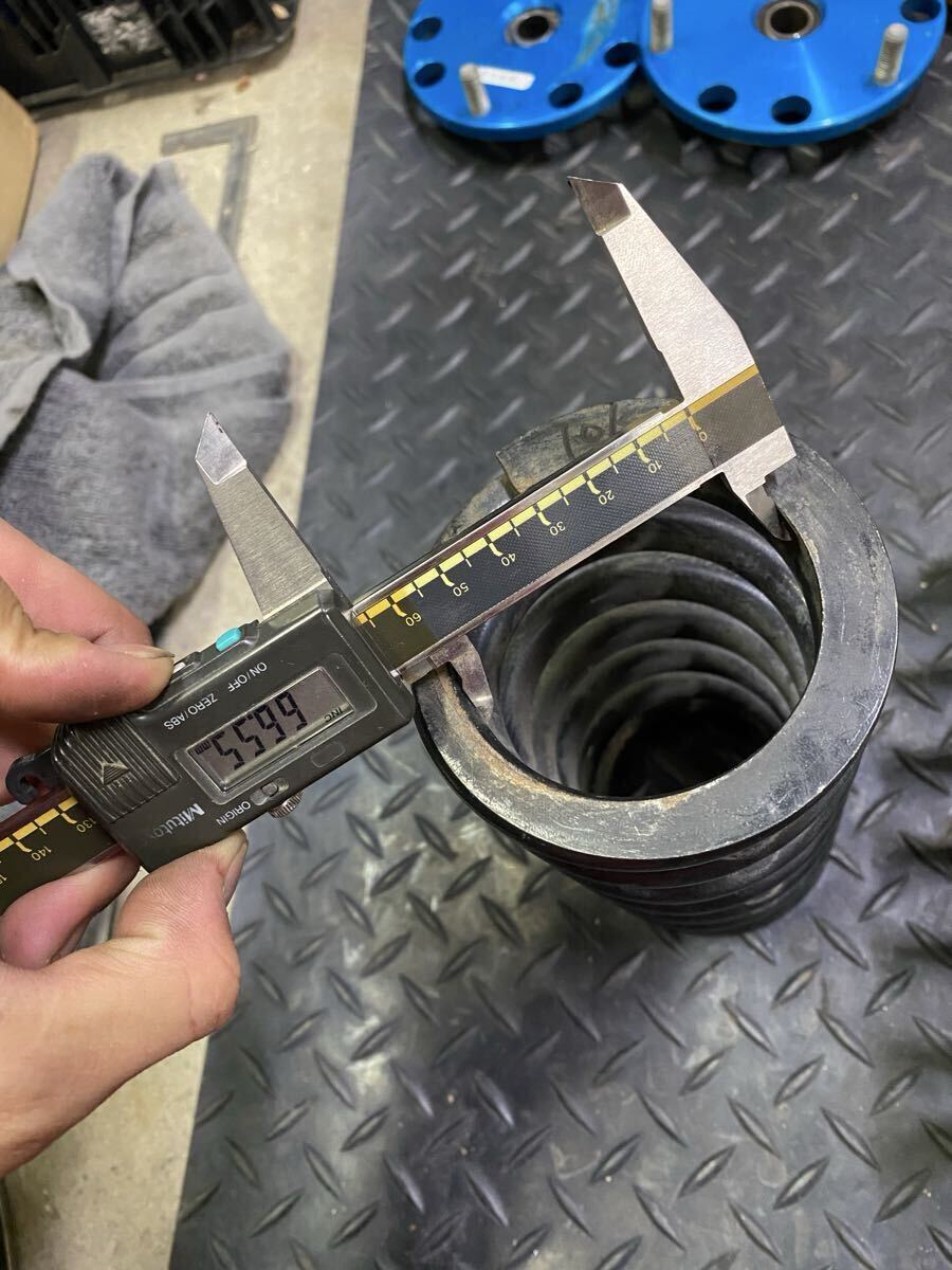 ID65 10k 195mm スプリング 直巻スプリング 車高調 サスペンション 200mm ID64 ID63_画像2