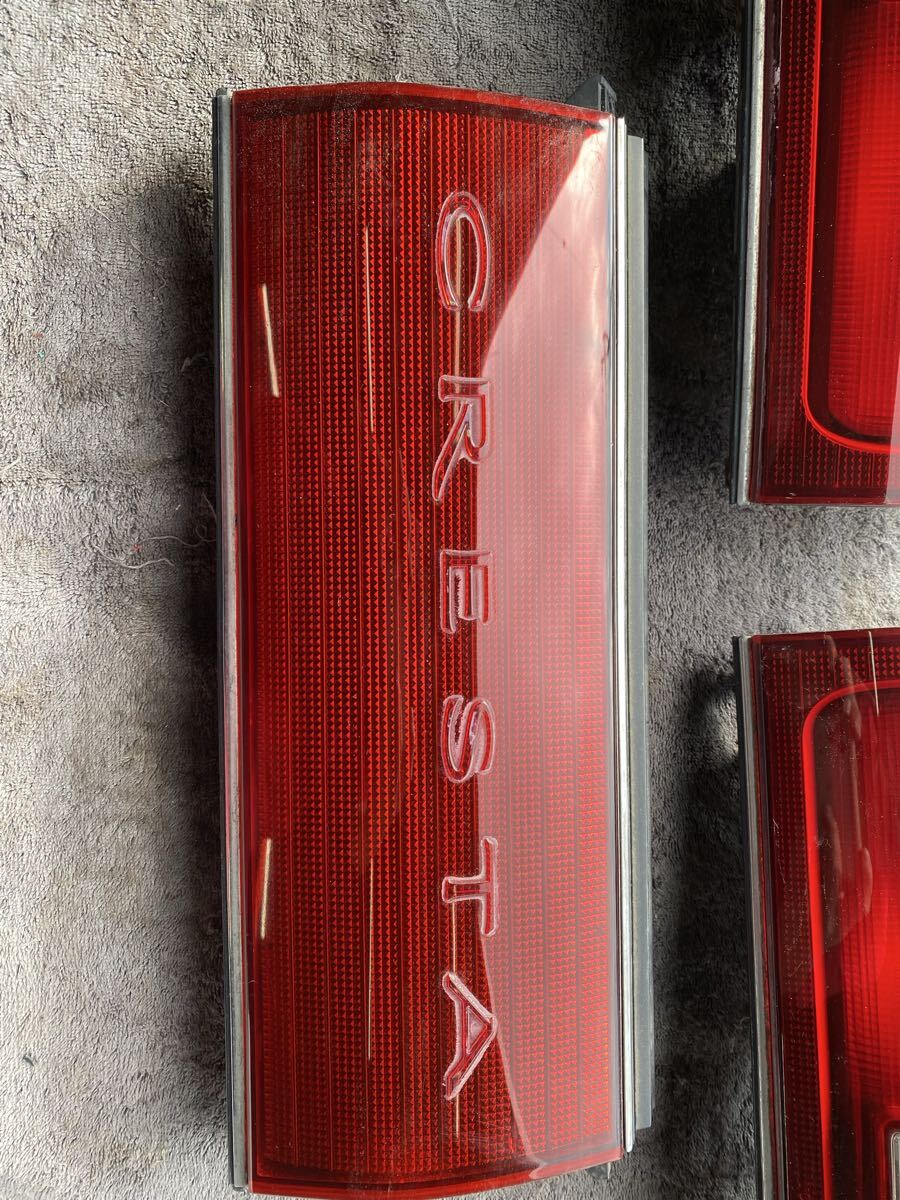 美品 純正　JZX81 GX81 クレスタ　テールランプ 左右セット テールライト 爪割れ無し　_画像3