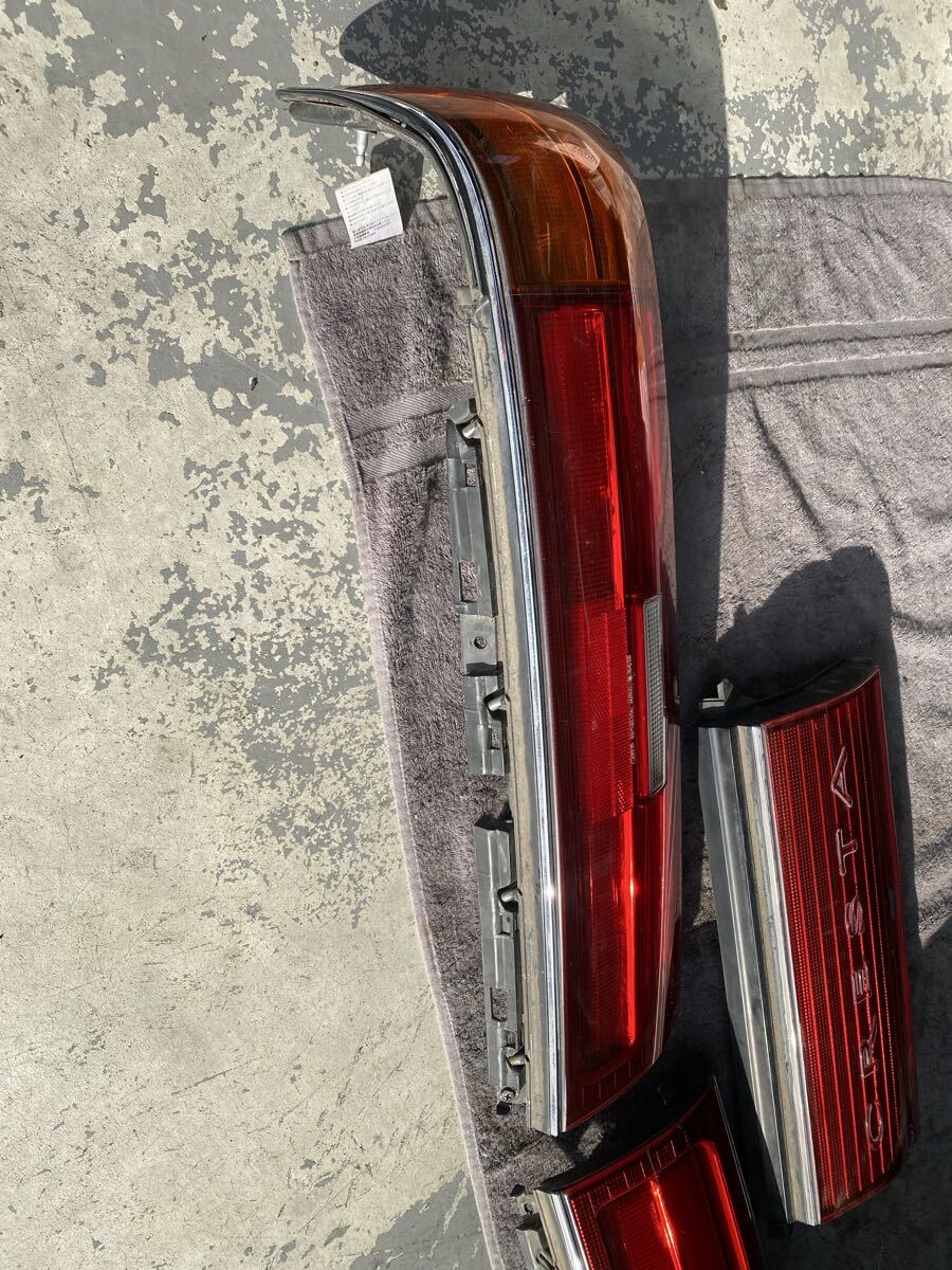 美品 純正　JZX81 GX81 クレスタ　テールランプ 左右セット テールライト 爪割れ無し　_画像7