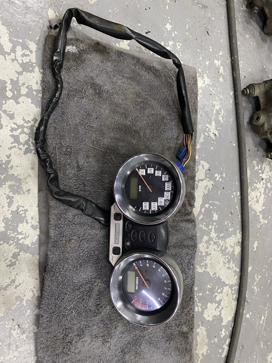 インパルス400？　GK7CA GSX400 純正 スピードメーター タコメーター インジケーター スズキ 05- GK79A IMPULSE メーター_画像1