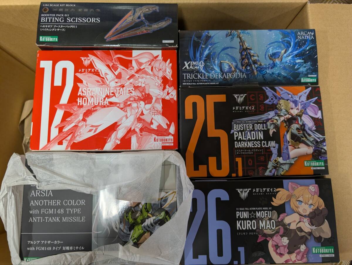 ■■超お得セット２■■【コトブキヤ】メガミデバイス 美少女プラモ４個 ＆ 他２個 詰め合わせセット！_画像1
