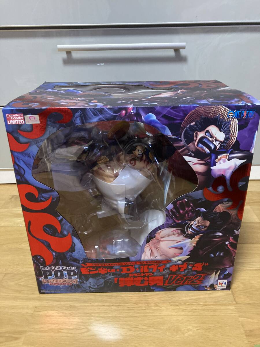 未開封　ワンピース　P.O.P SA-MAXIMUM ルフィ　ギア4 弾む男　ver.2_画像1