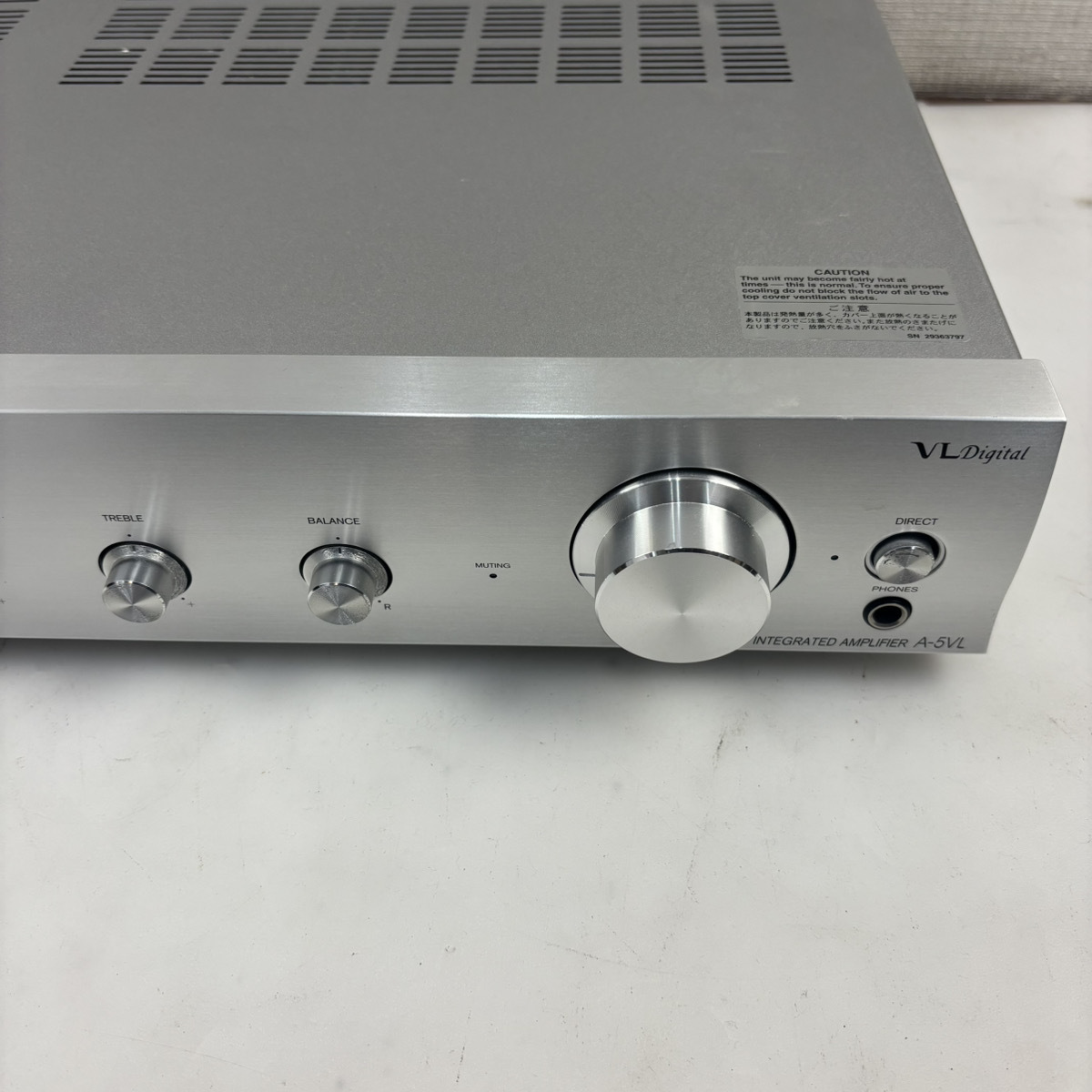 ONKYO A-5VL リモコン未使用 取説 プリメイン アンプ 25K 北HH2 _画像4