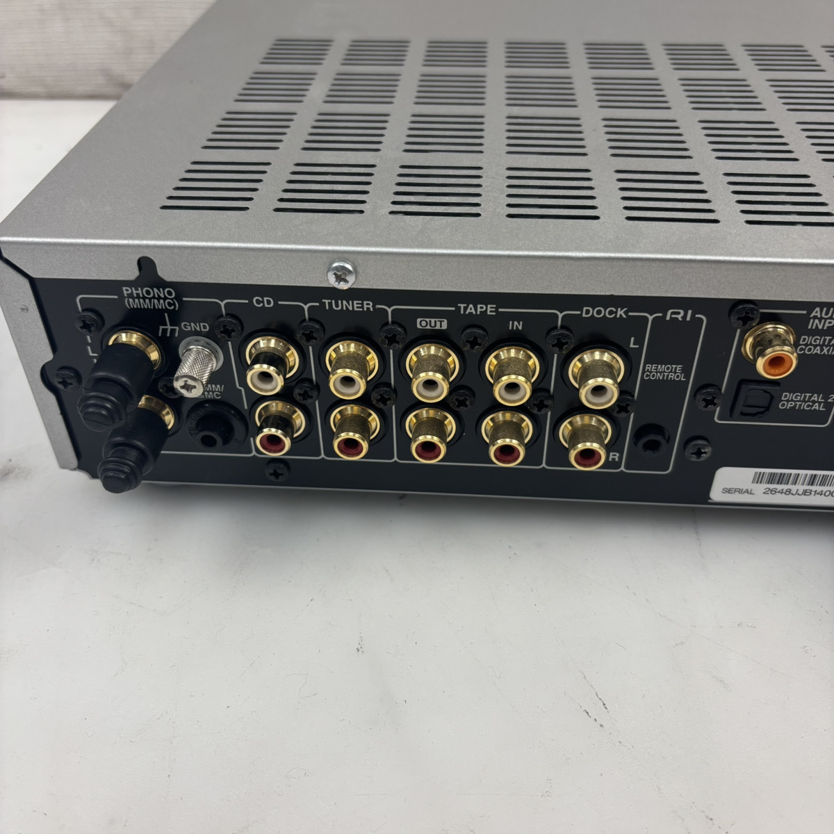 ONKYO A-5VL リモコン未使用 取説 プリメイン アンプ 25K 北HH2 _画像7